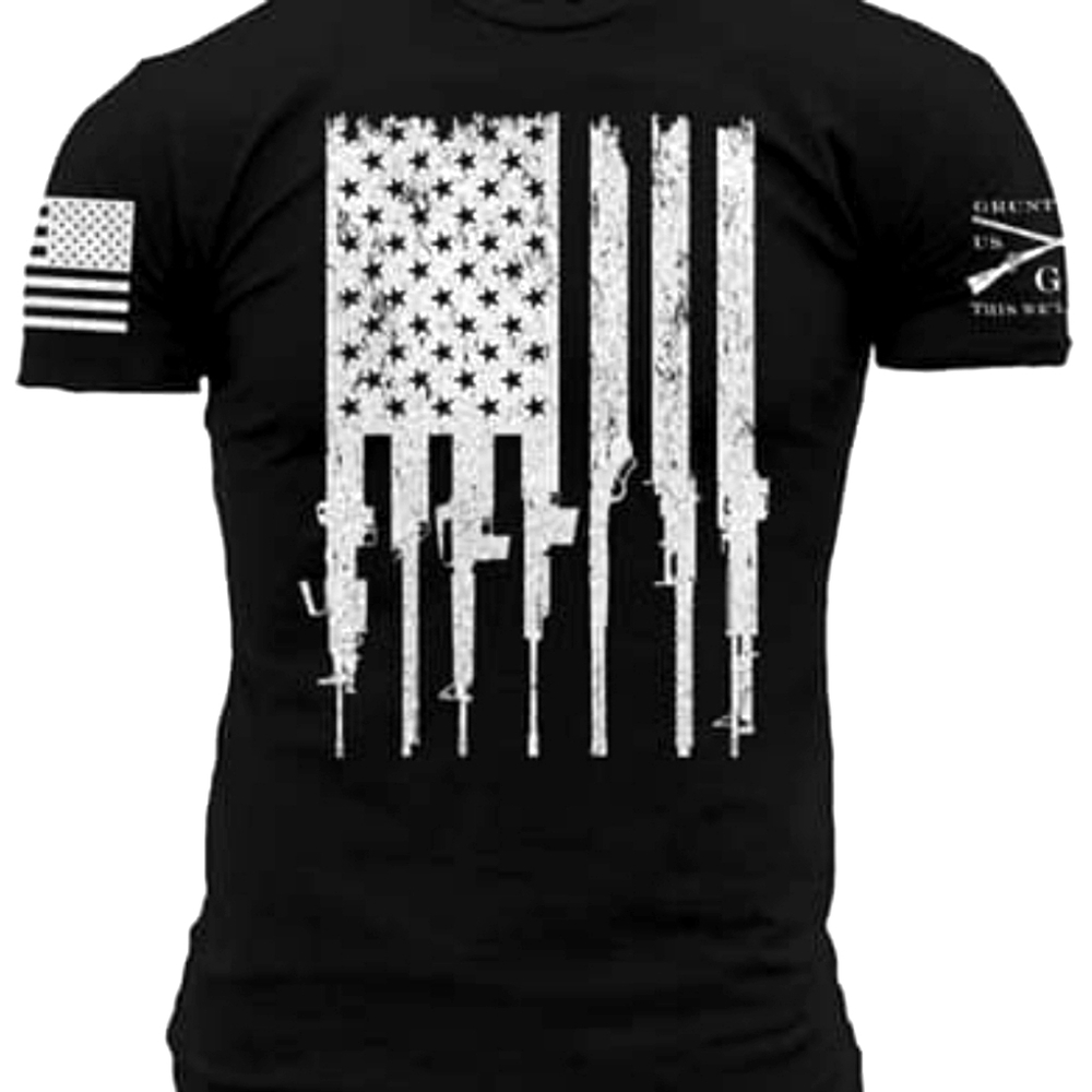 Men's large riffle t-shirts